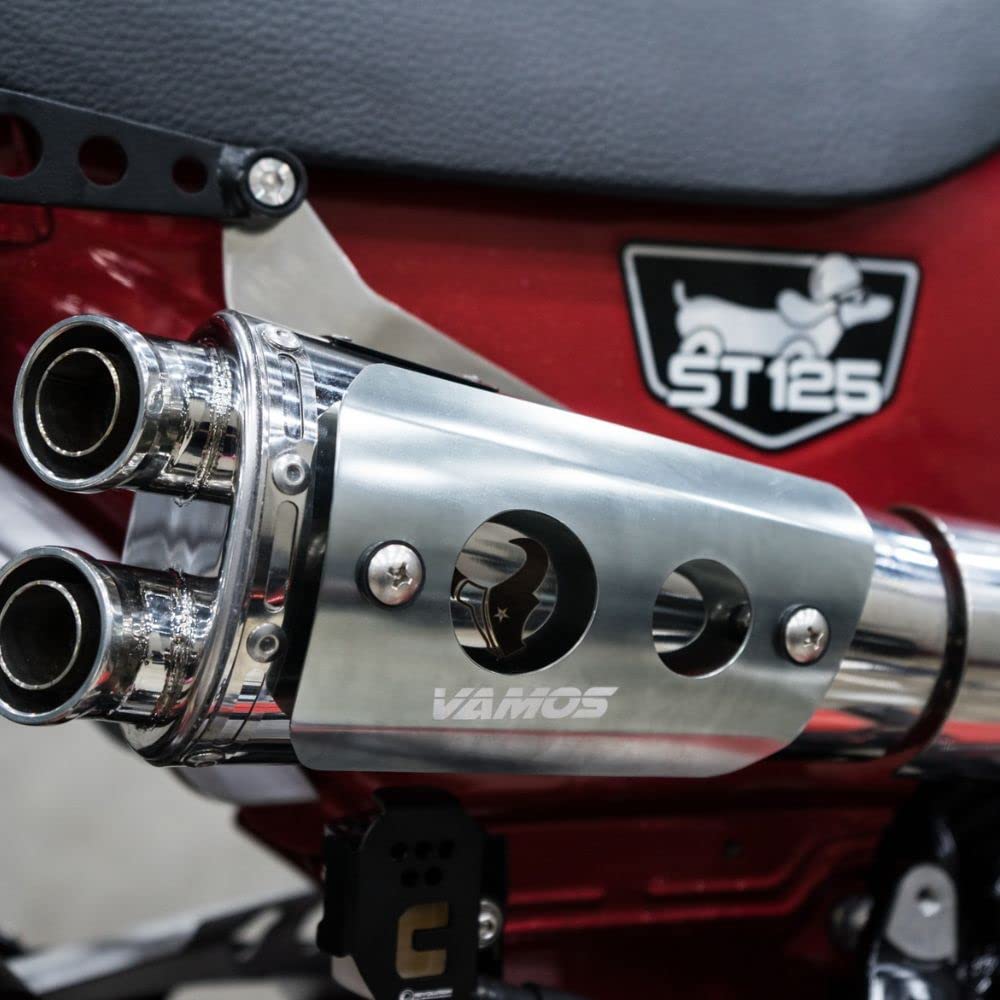 Amazon | Vamos ホンダ ダックス125用マフラーFull System Exhaust V2